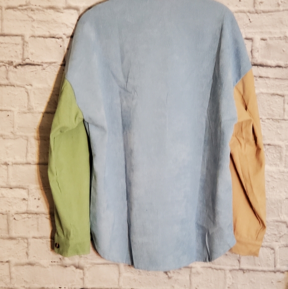 👕SOLD Corduroy Lightweight Oversized Women's Shirt Jacket - Picture 8 of 9